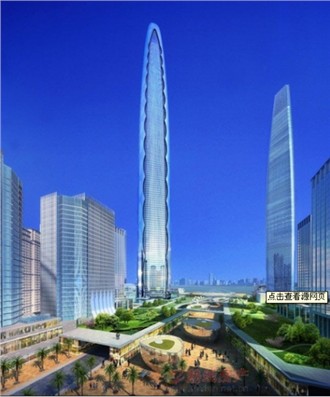 武漢綠地中心項目鋼結構探傷工程